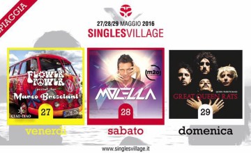 La line-up del Singles Village