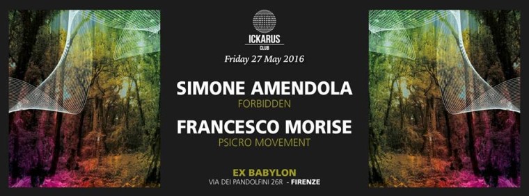 Ickarus club presenta : Simone Amendola – Francesco Morise