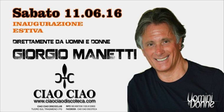 Ciao Ciao ‎Opening Summer 2016