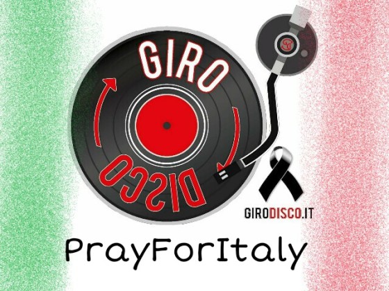 GiroDisco PrayForItaly