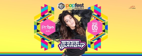Jessie Diamond al Popfest e gli altri appuntamenti
